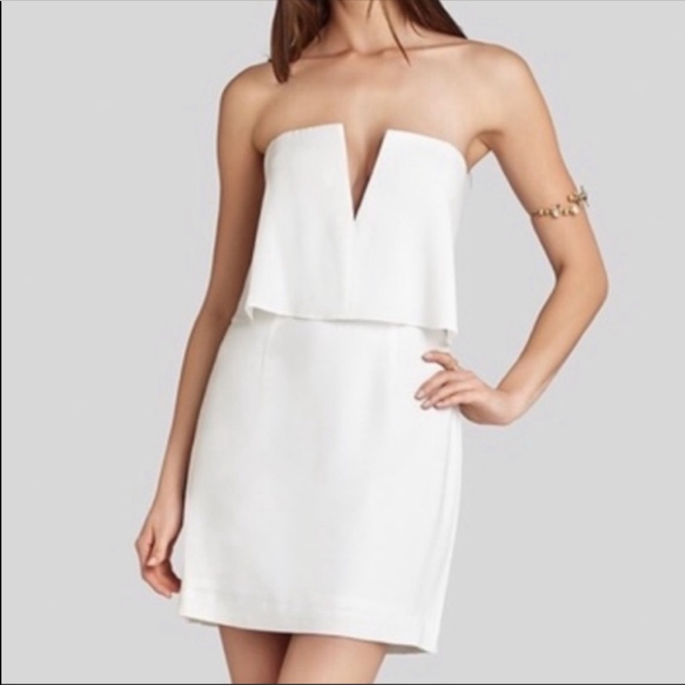 BCBG strapless dress